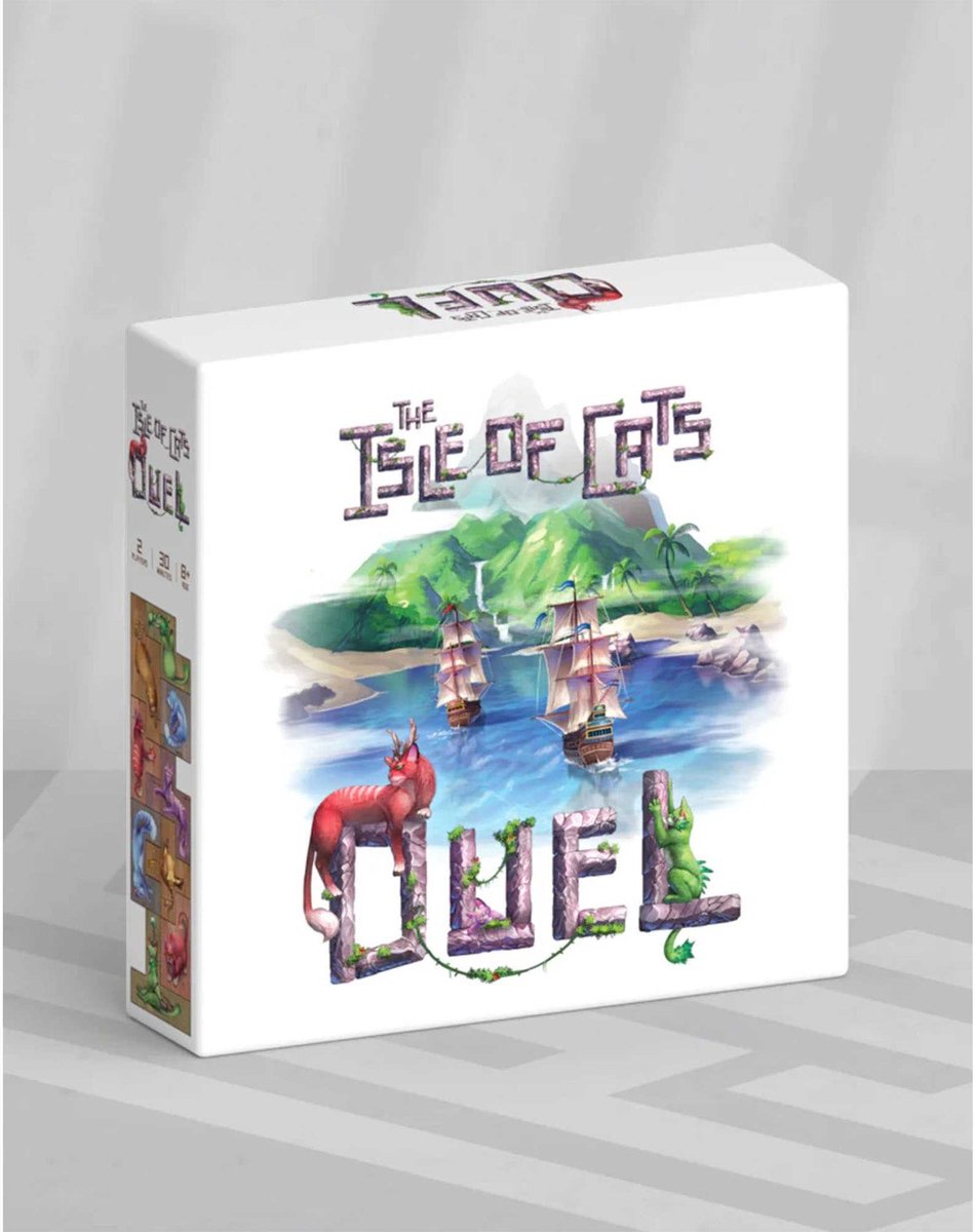 Wancelot The isle of cats: duel bordspel - en