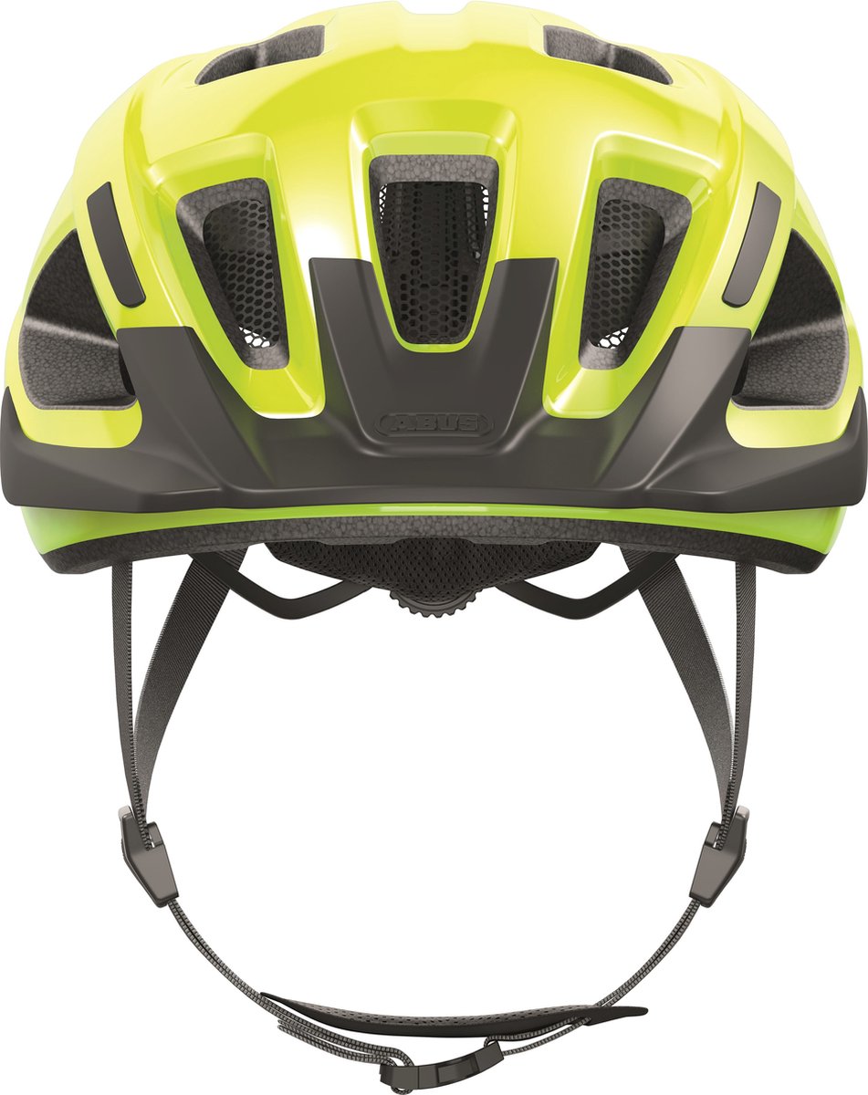 ABUS Fietshelm aduro 3.0 signal yellow m - 52-58 cm - geel - geschikt voor gebruik op elektrische fietsen - stadsfietsen - 300 g