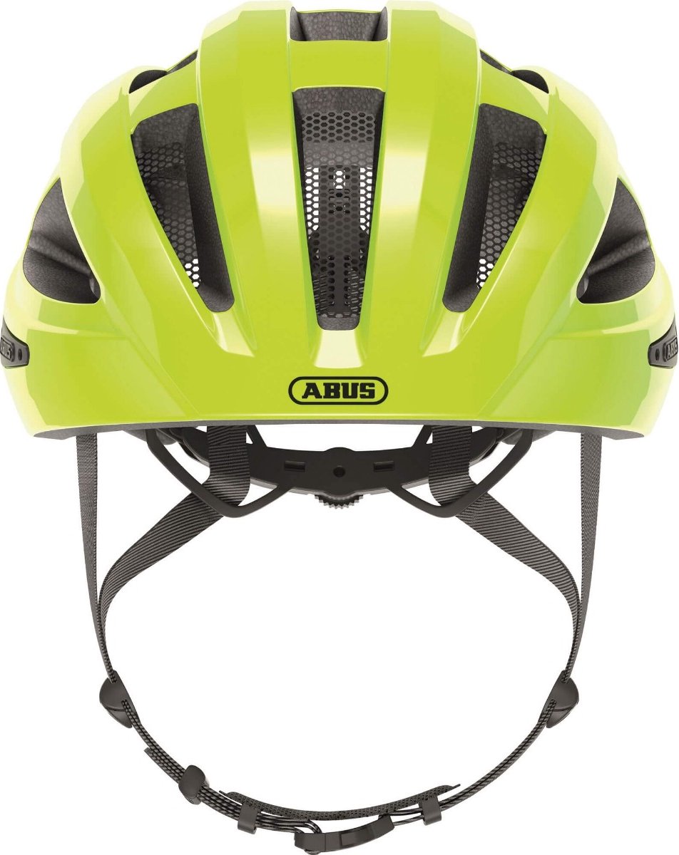 ABUS Fietshelm macator mips signal yellow s - 51-55 cm - geel - geschikt voor gebruik op elektrische fietsen - stadsfietsen - 290 g