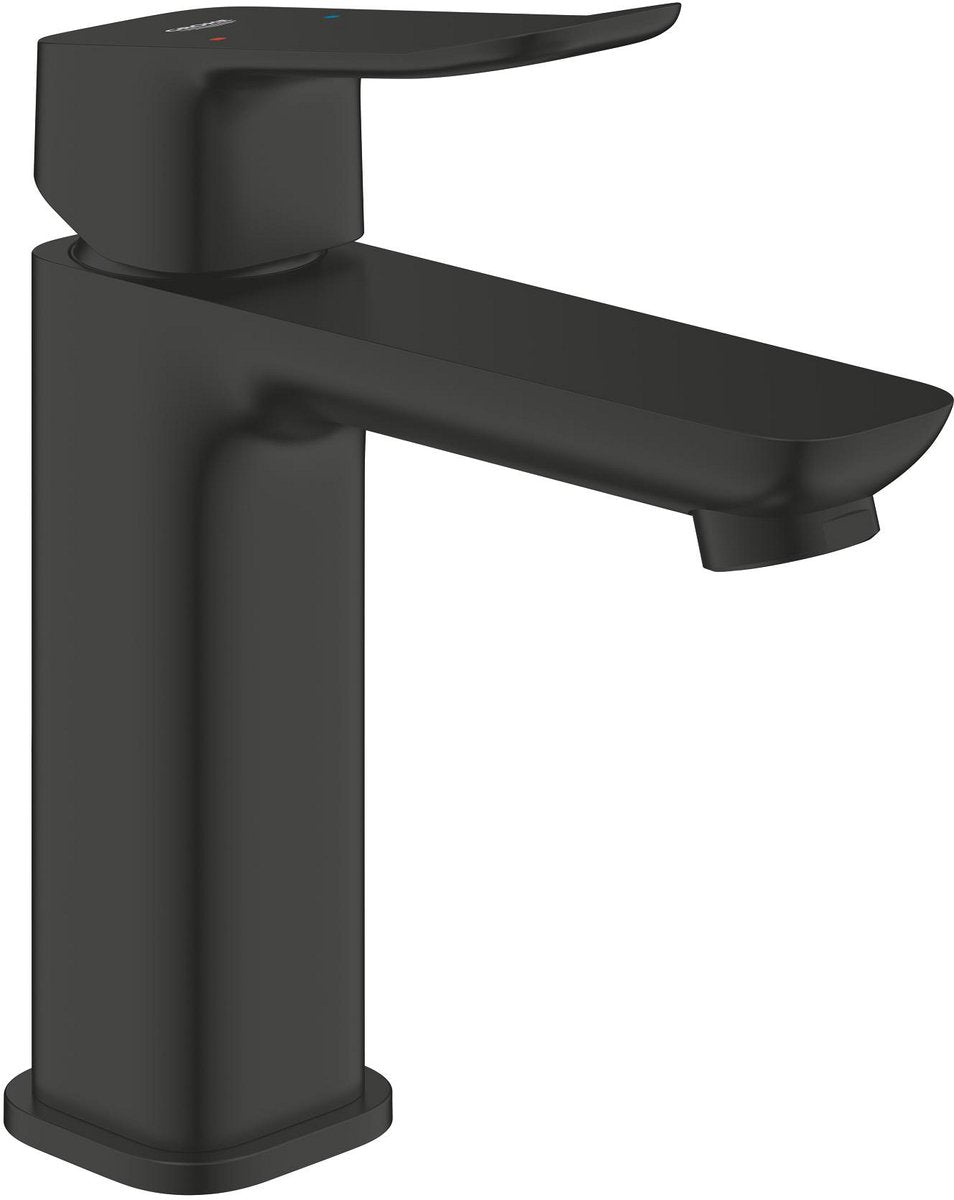 GROHE dice wastafelmengkraan - m-size - waterbesparend - inclusief push-open waste - matte black