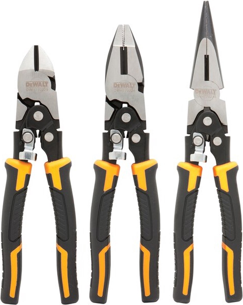 DeWalt dwht0-70485 tangenset 3-delig