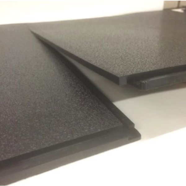 PVC vloertegel 50x50x1 per stuk - zwart
