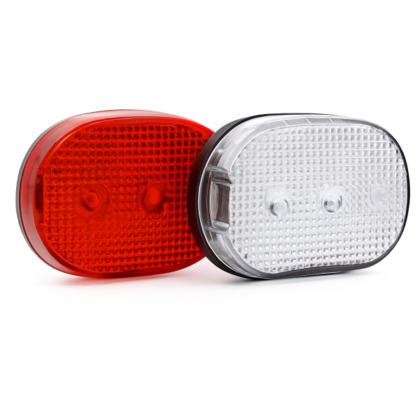 Edge Verlichtingset city - 3 led - voor + achter - inclusief batterijen