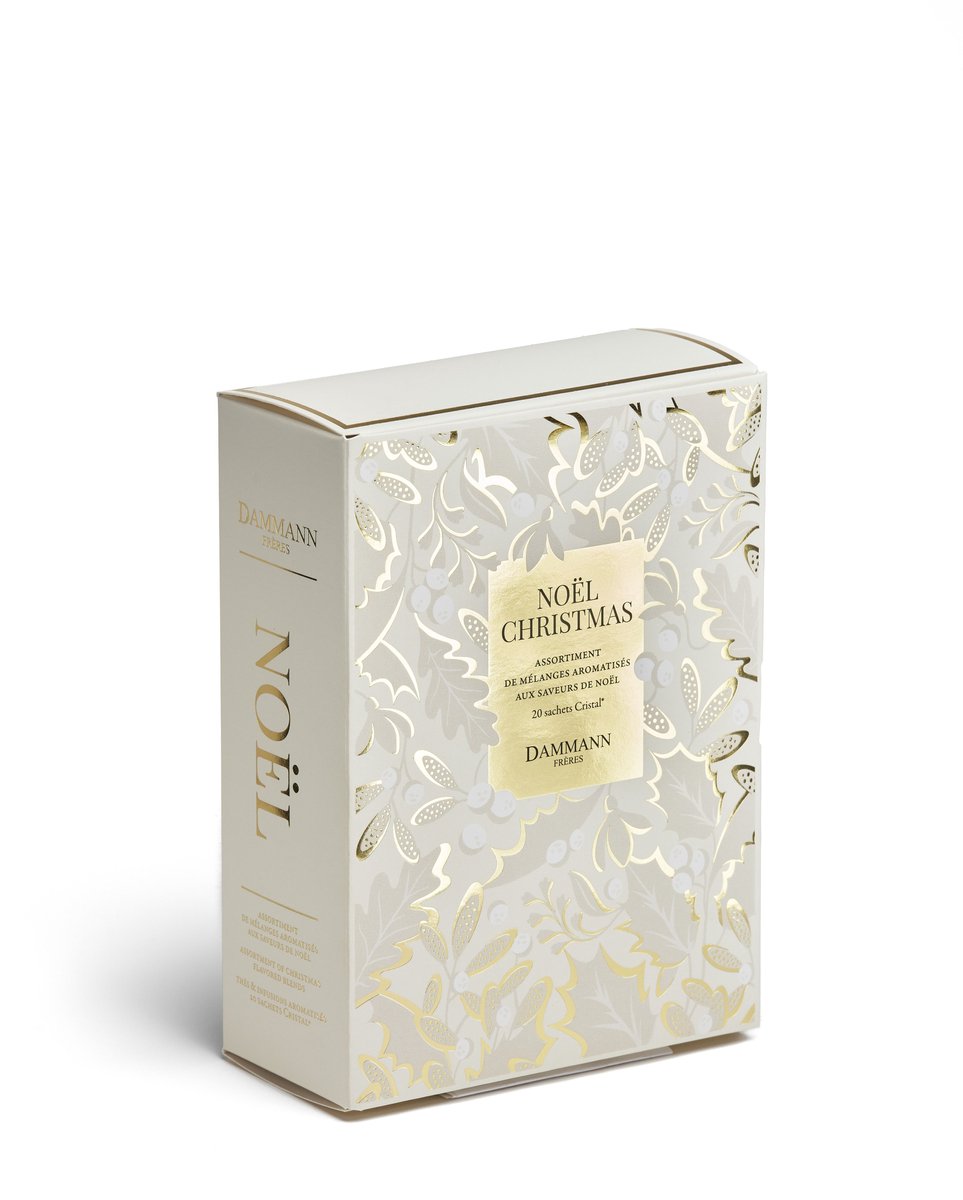Dammann Frères - 20 crystal teabags - christmas assortiment