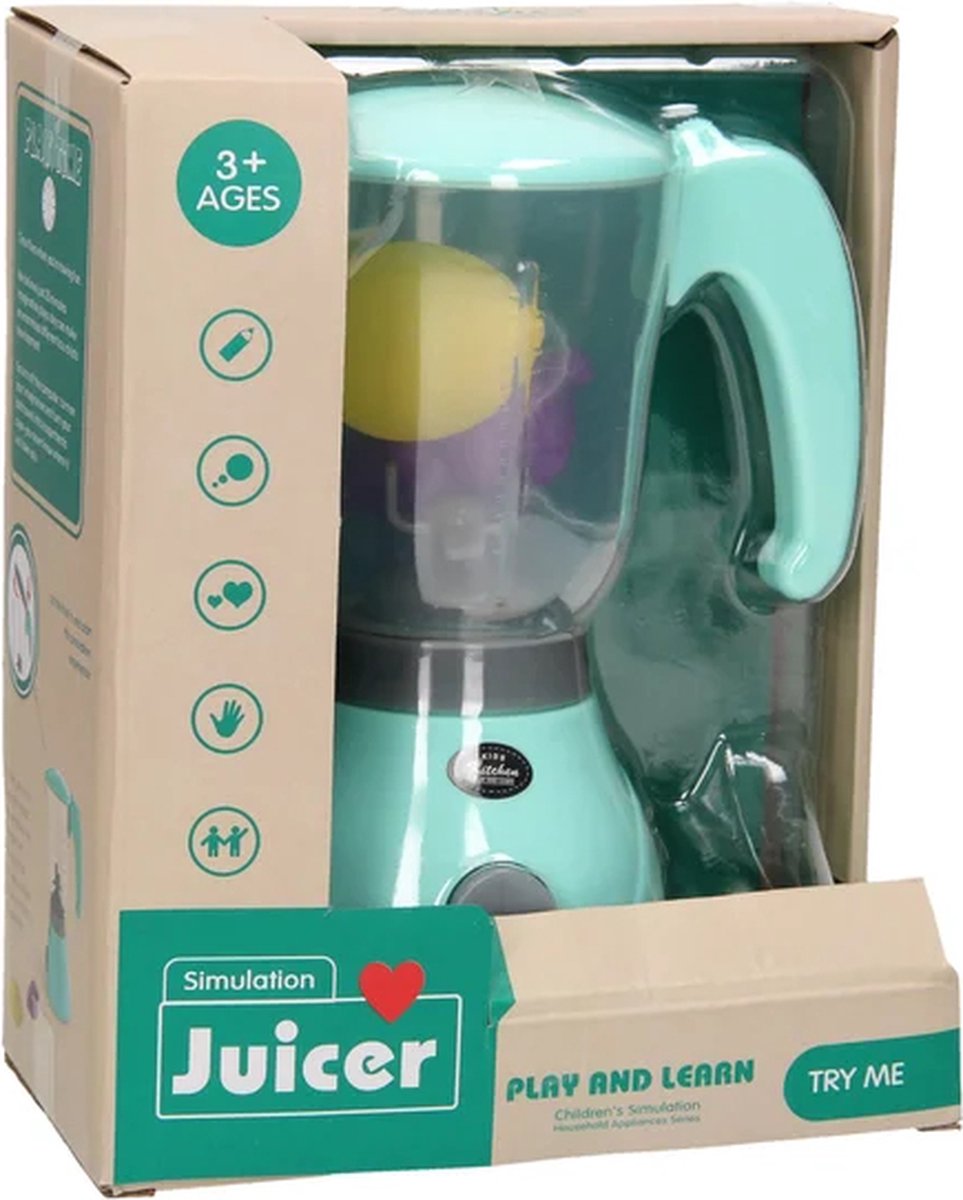Lobbes Speelgoed BV Speelgoed blender met fruit