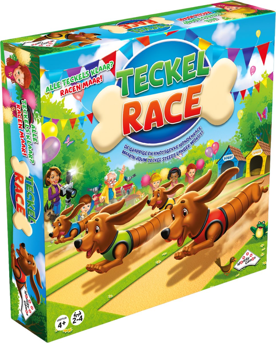Identity Games Teckelrace - kinderspel - grappig en knotsgekke hondenrace spel