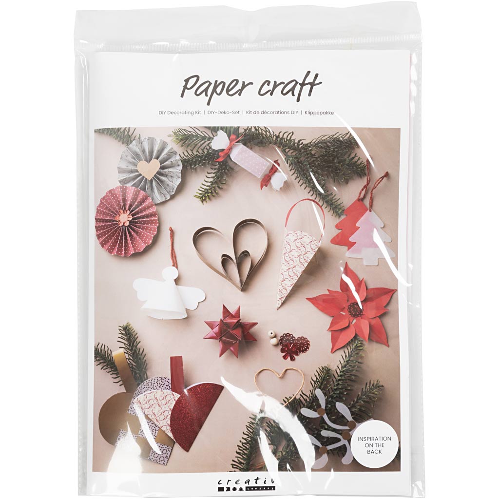Creativ Company Https: www.cchobby.nl knippakket-kerstmis-naturel-rood-wit-1-doos
