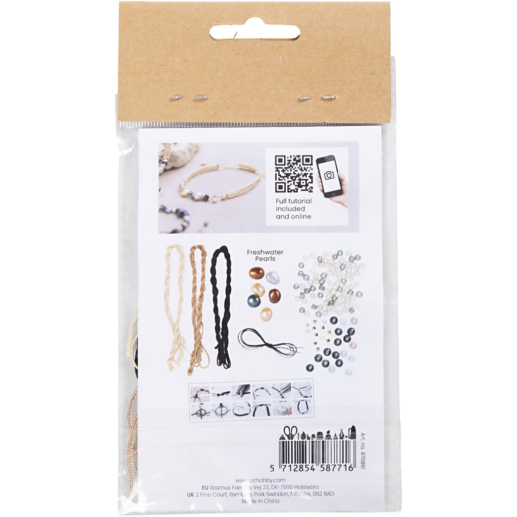 Creativ Company Https: www.cchobby.nl mini-hobbyset-sieraden-armband-met-sluiting-1-doos