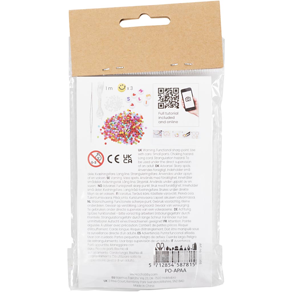 Creativ Company Https: www.cchobby.nl mini-hobbyset-sieraden-armband-en-vingerring-1-doos