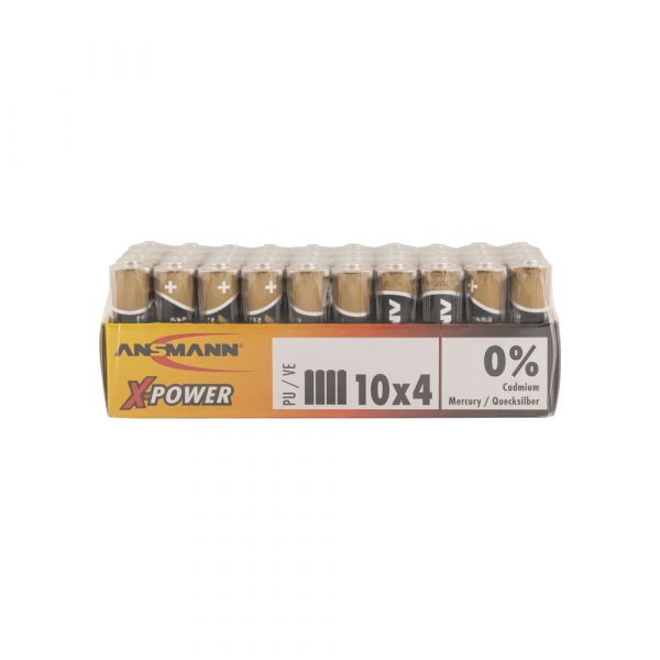 Alkaline batterij AA LR6 40st.