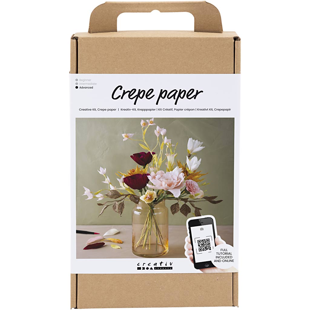 Creativ Company Https: www.cchobby.nl hobbyset-crepepapier-boeket-crepe-verhouding-180-1-doos