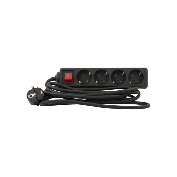 TCD 4V + RA 3 meter ZWART