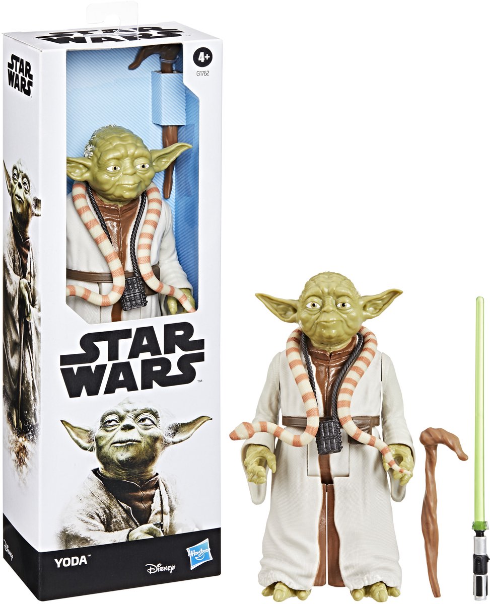 Hasbro Star wars titan hero series yoda action figure accessories (12 scale)