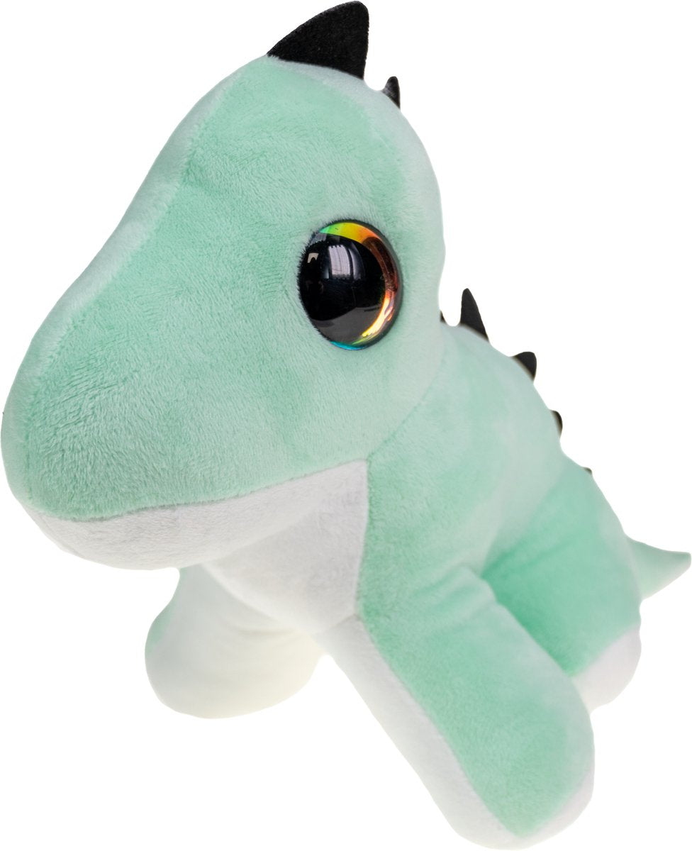 Lumo Stars knuffel dino baby 15cm - zachte dinosaurus pluche speelgoed.