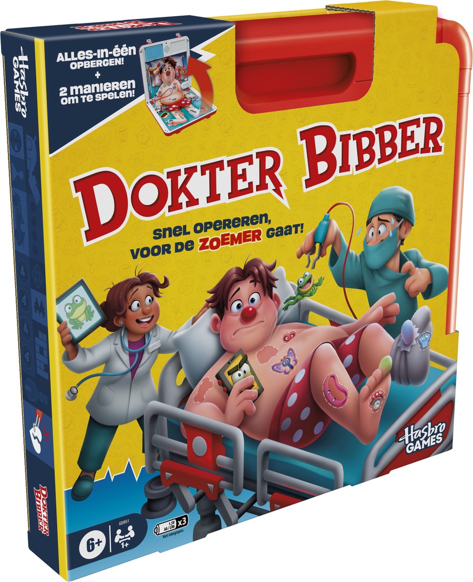 Hasbro Gaming Dokter bibber - actiespel
