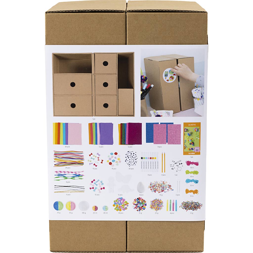 Creativ Company Https: www.cchobby.nl mijn-knutselstation-decoratie-diverse-kleuren-1-doos