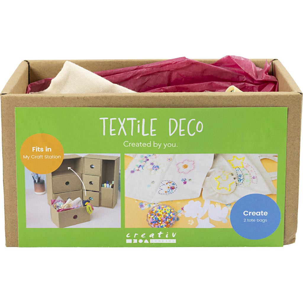 Creativ Company Https: www.cchobby.nl mijn-knutselstation-textieldecoratie-diverse-kleuren-1-doos