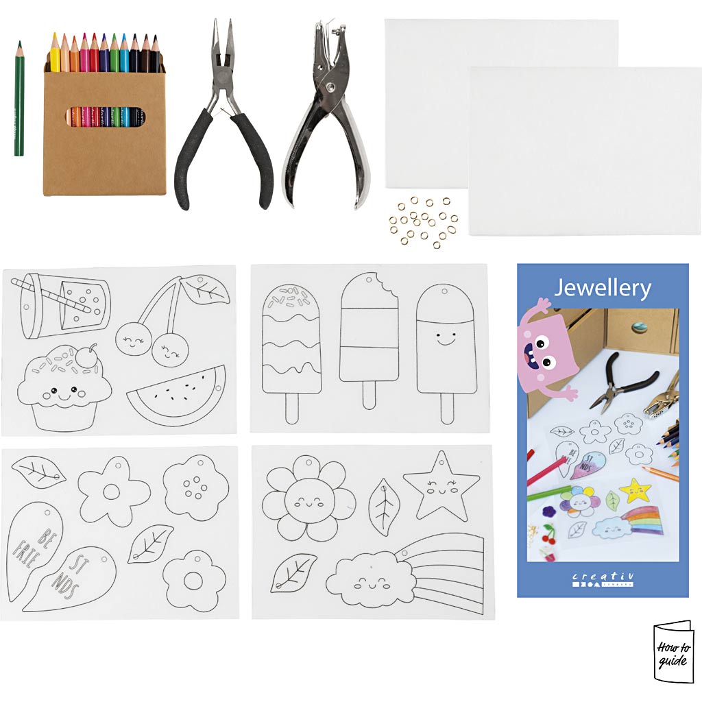 Creativ Company Https: www.cchobby.nl mijn-knutselstation-sieraden-diverse-kleuren-1-doos