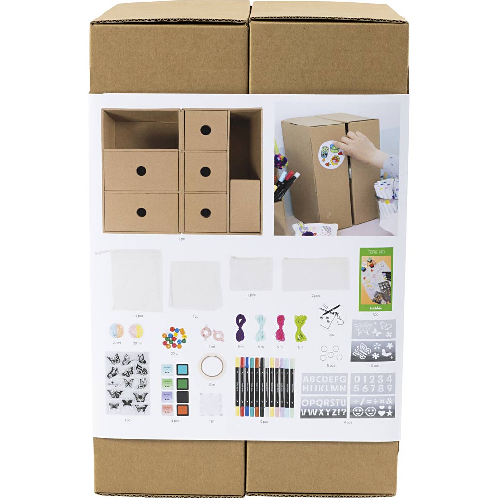Creativ Company Https: www.cchobby.nl mijn-knutselstation-textieldecoratie-diverse-kleuren-1-stuk-1-doos