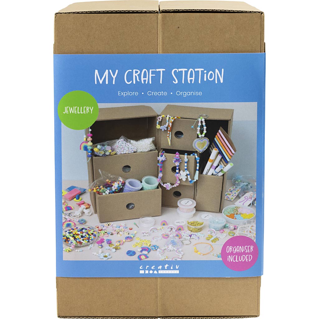 Creativ Company Https: www.cchobby.nl mijn-knutselstation-sieraden-diverse-kleuren-1-stuk-1-doos