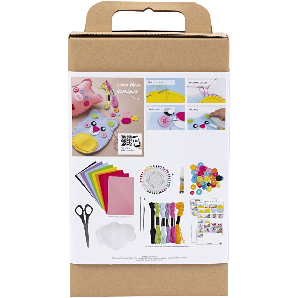 Creative Https: www.cchobby.nl starter-hobbyset-naaien-teddyberen-1-doos