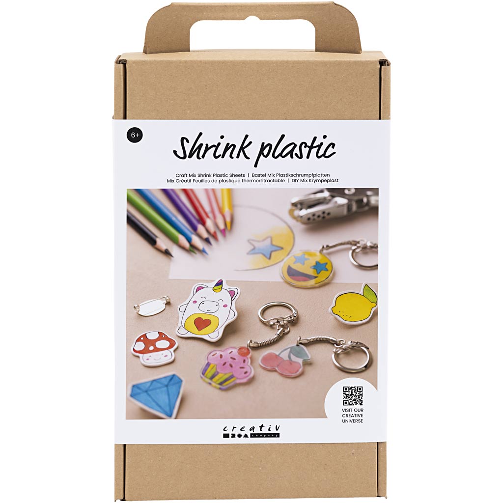 Creativ Company Https: www.cchobby.nl creatieve-box-krimpfolie-vellen-accessoires-1-doos