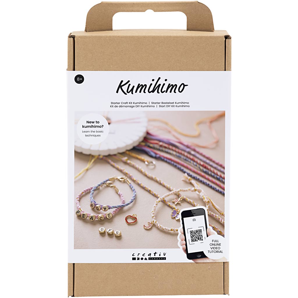 Creativ Company Https: www.cchobby.nl starter-hobbyset-kumihimo-vriendschapsarmband-1-doos