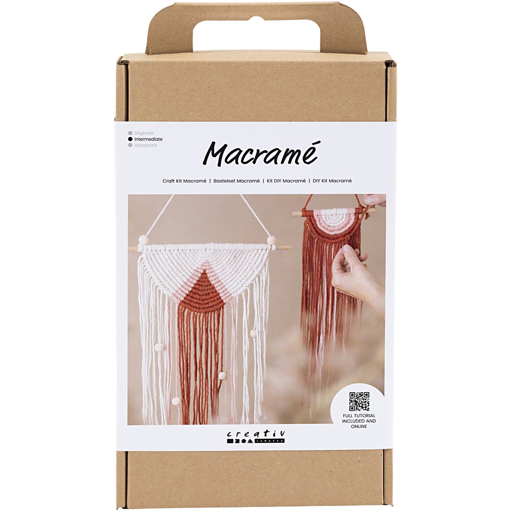 Creativ Company Https: www.cchobby.nl hobbyset-macrame-wanddecoratie-1-doos
