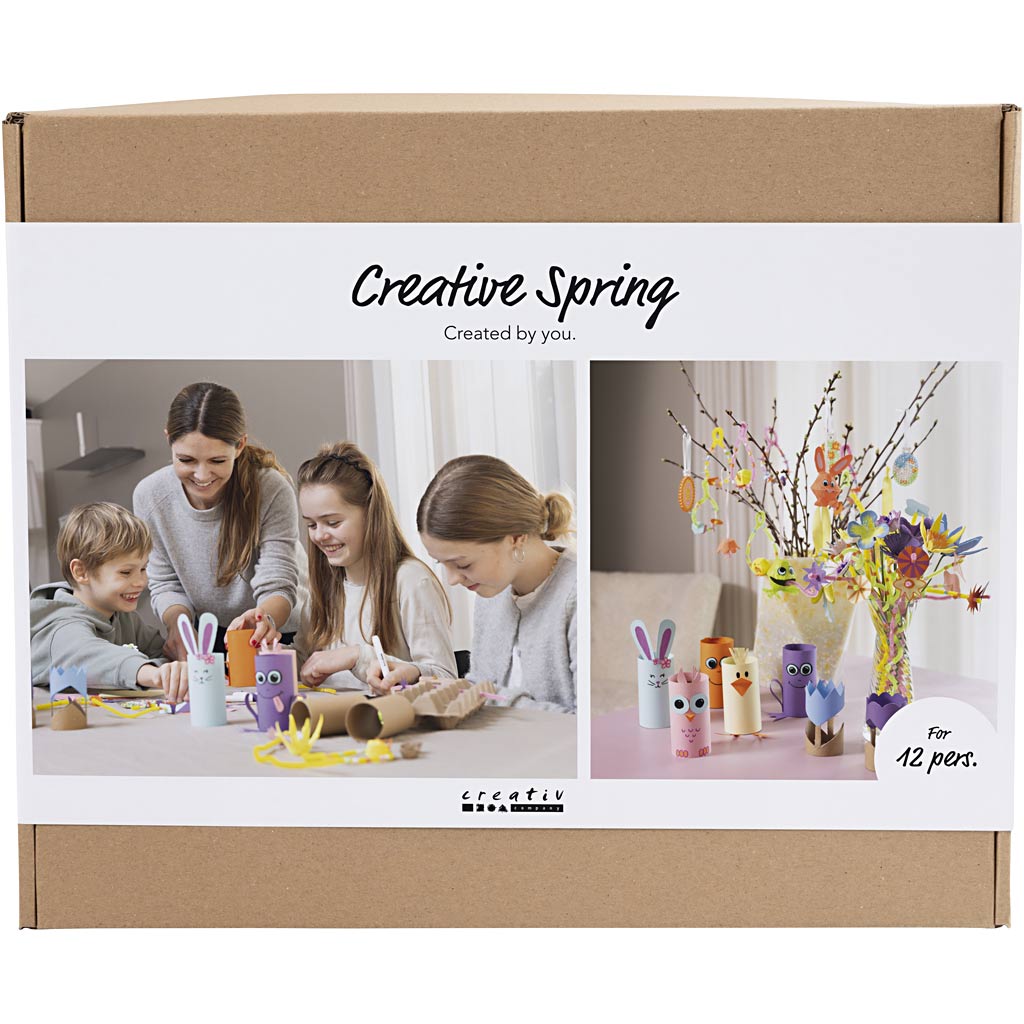 Creativ Company Https: www.cchobby.nl groepsset-creatief-voorjaar-voorjaarskleuren-1-doos