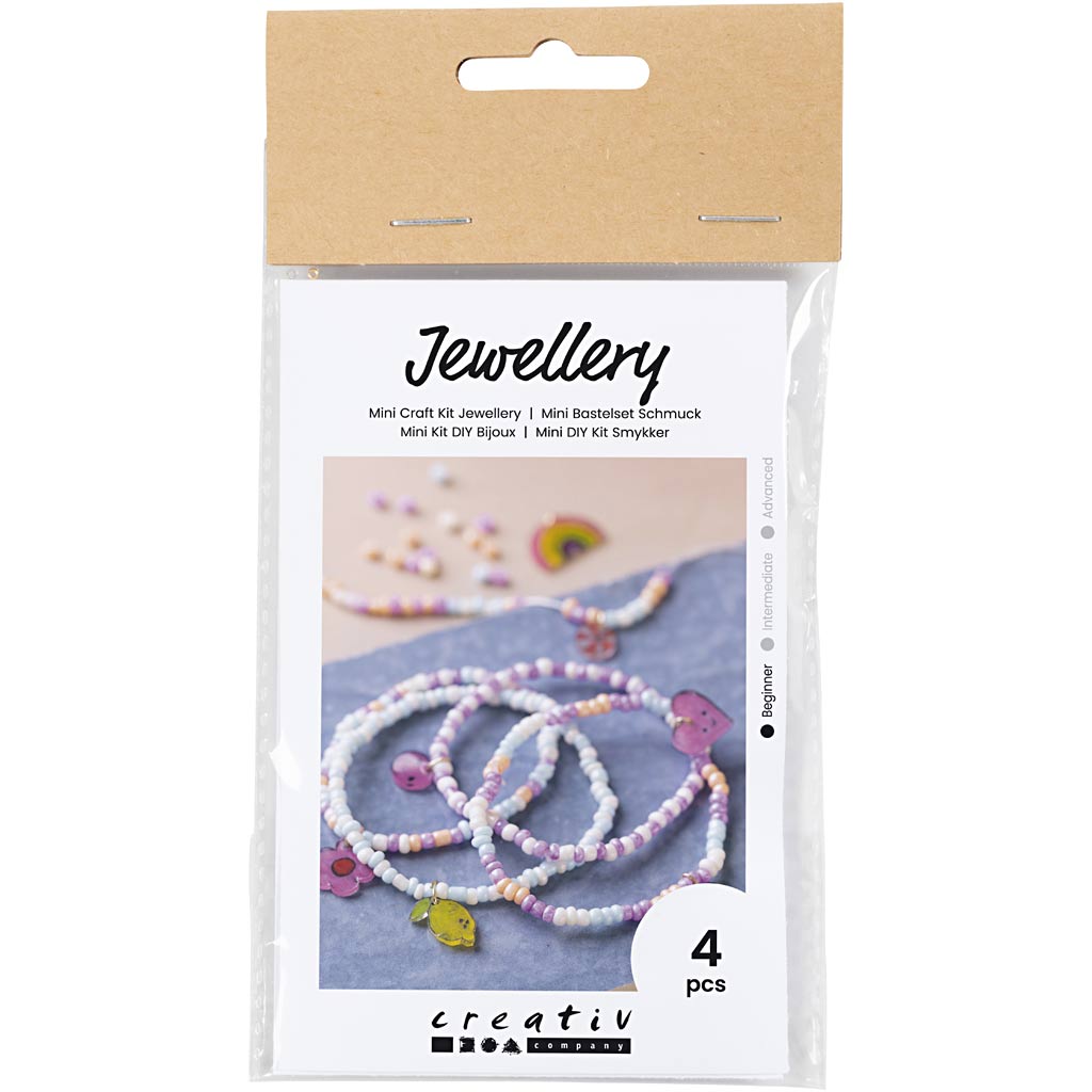 Creativ Company Https: www.cchobby.nl mini-hobbyset-sieraden-krimpfolie-armbanden-1-doos