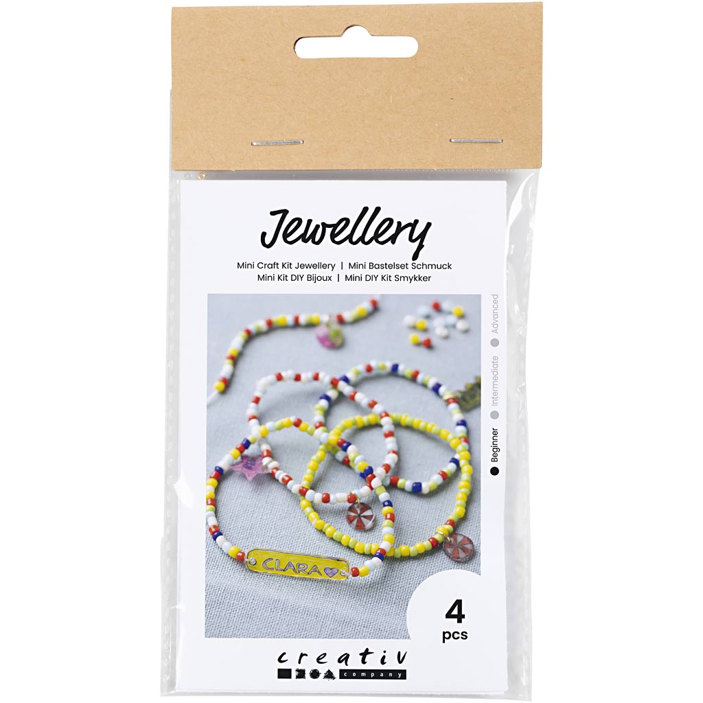 Creativ Company Https: www.cchobby.nl mini-hobbyset-sieraden-krimpfolie-armbanden-1-doos-977615