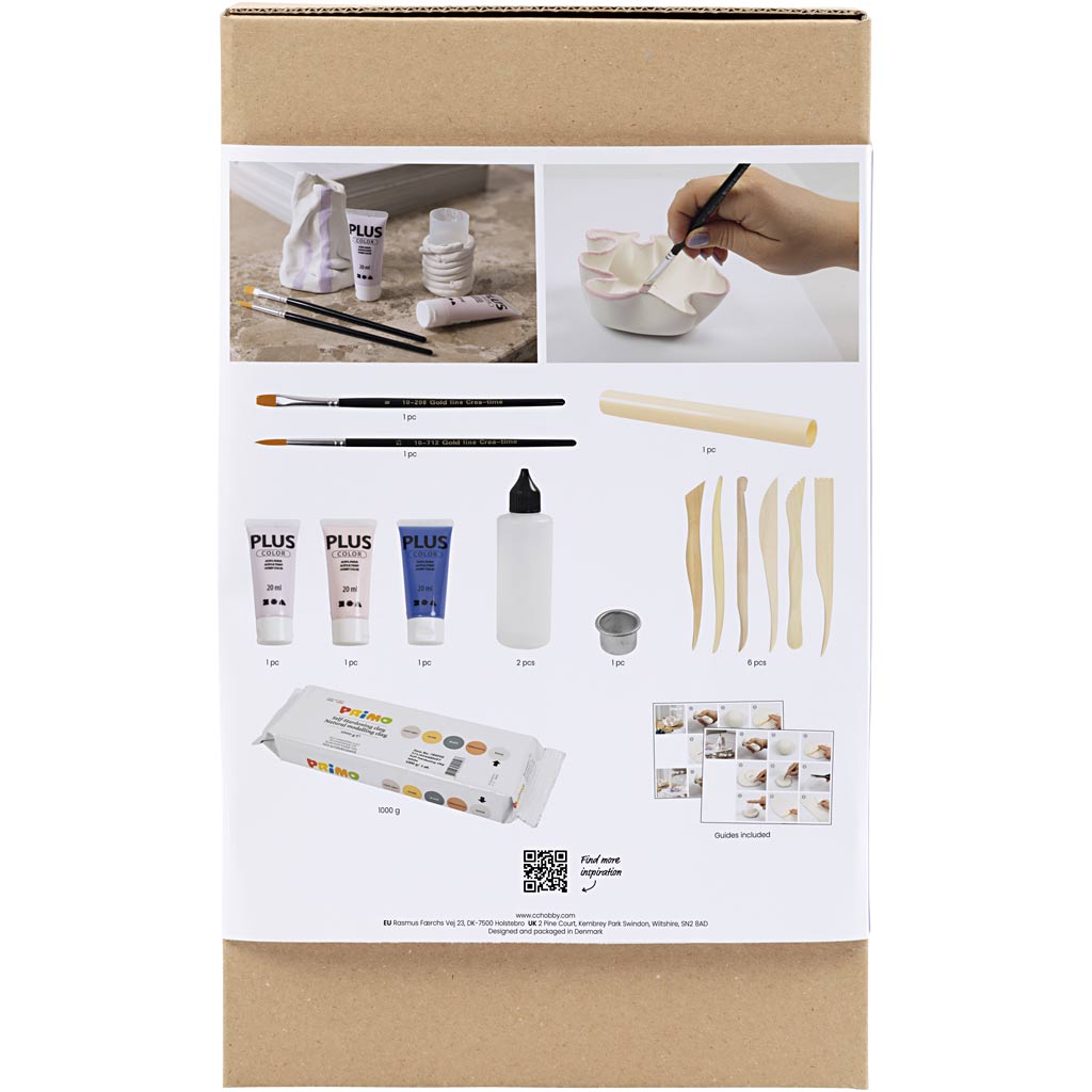 Creativ Company Https: www.cchobby.nl hobbyset-boetseren-potten-en-vazen-1-doos