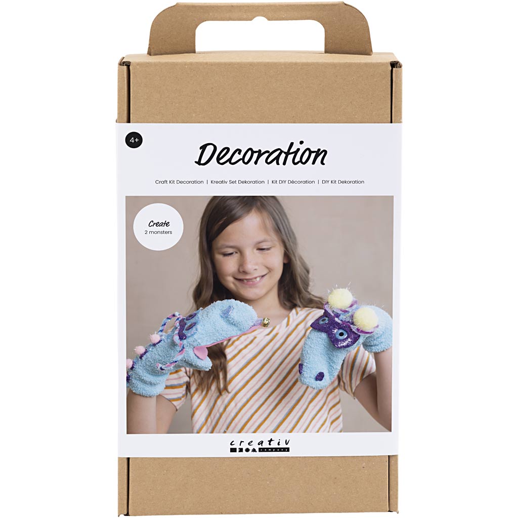 Creativ Company Https: www.cchobby.nl hobbyset-decoratie-sokkenmonster-diverse-kleuren-1-doos