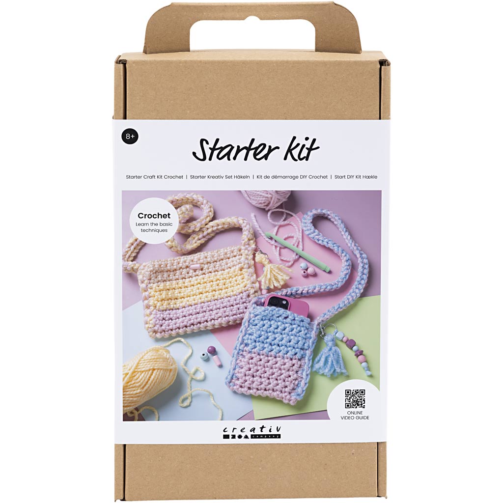 Creativ Company Https: www.cchobby.nl starter-hobbyset-haken-tassen-diverse-kleuren-1-doos