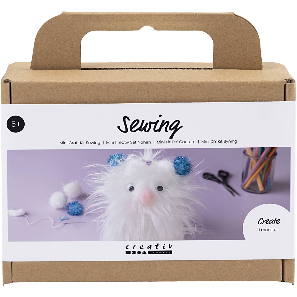Creativ Company Https: www.cchobby.nl mini-hobbyset-naaien-monster-diverse-kleuren-1-doos