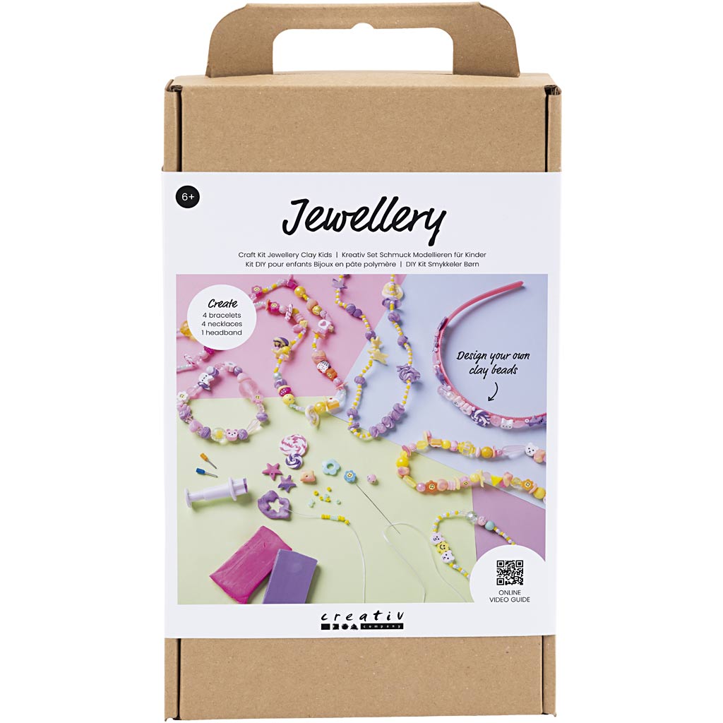 Creativ Company Https: www.cchobby.nl hobbyset-sieraden-kids-diverse-kleuren-1-doos