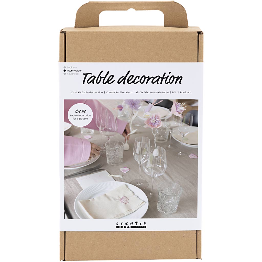 Creativ Company Https: www.cchobby.nl hobbyset-tafeldecoratie-pastelkleuren-1-doos