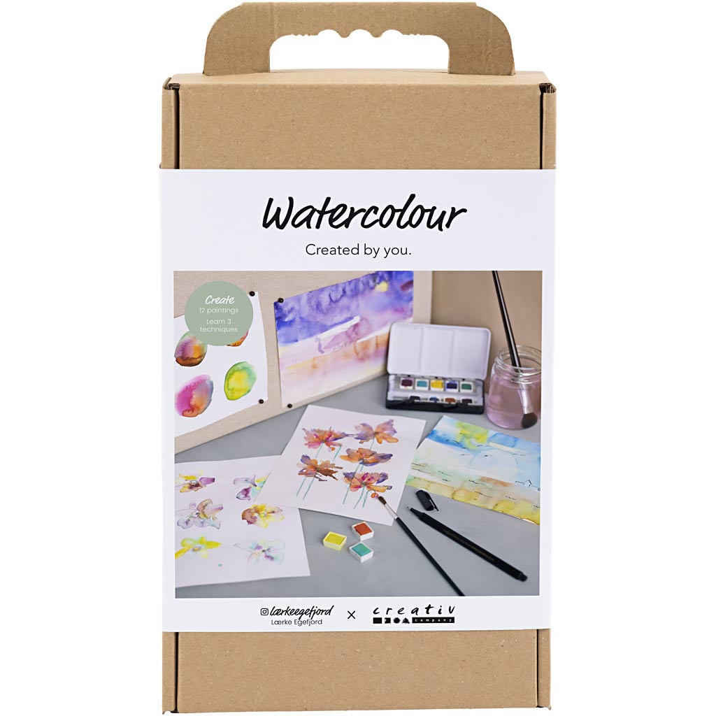 Creativ Company Https: www.cchobby.nl hobbyset-aquarel-1-doos