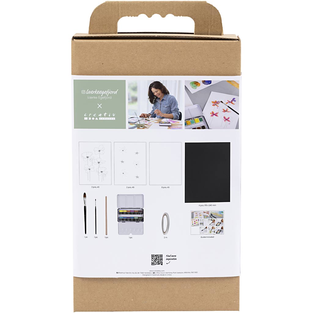 Creativ Company Https: www.cchobby.nl hobbyset-aquarel-1-doos