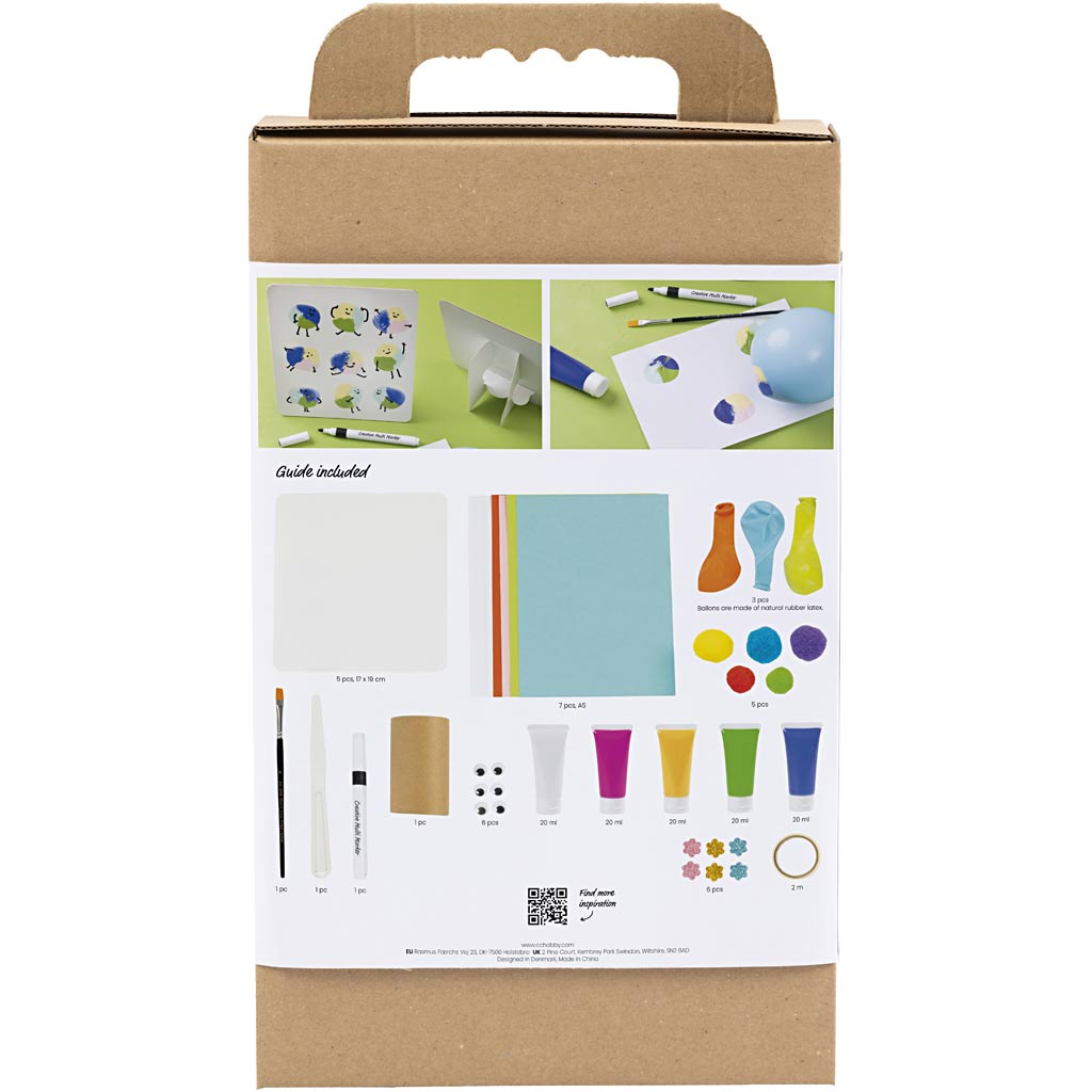 Creativ Company Https: www.cchobby.nl hobbyset-schilderen-diverse-kleuren-1-doos