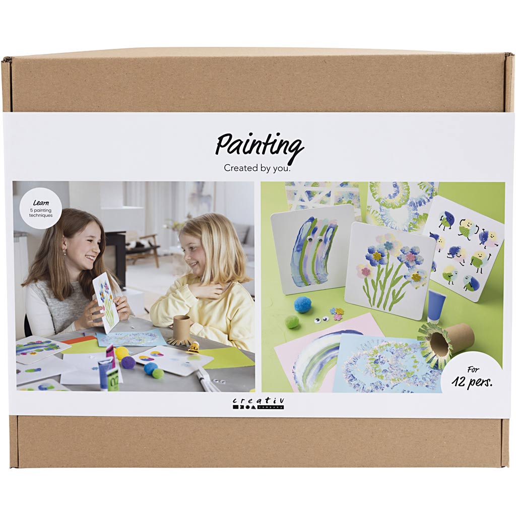 Creativ Company Https: www.cchobby.nl groepsset-schilderen-diverse-kleuren-1-doos