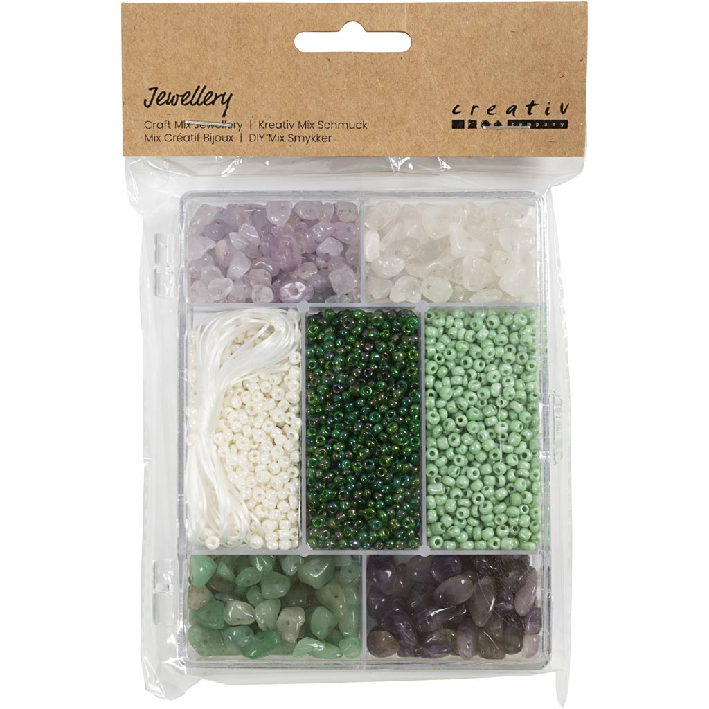 Creativ Company Https: www.cchobby.nl creatieve-box-sieraden-kristallen-afm-2-6-10-mm-gatgrootte-0-8-1-2-mm-ca-2460-stuk-diverse-kleuren-1-doos