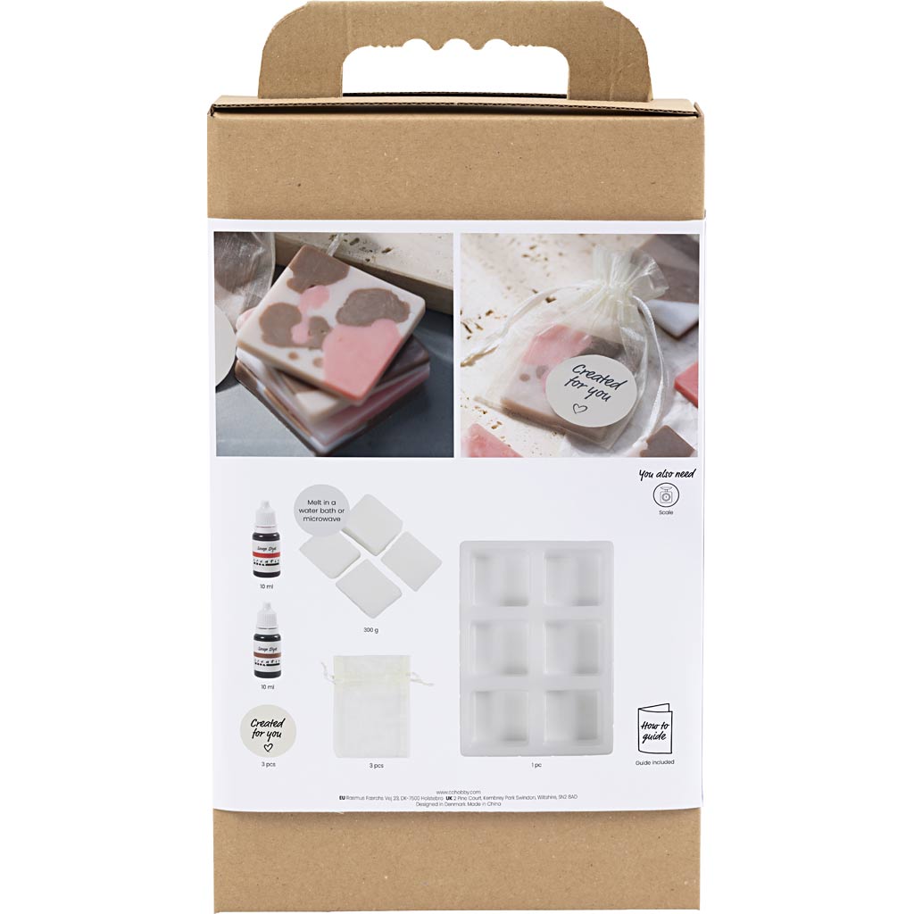 Creativ Company Https: www.cchobby.nl hobbyset-zeep-maken-vierkant-1-doos