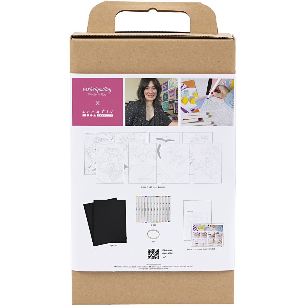 Creativ Company Https: www.cchobby.nl hobbyset-kleuren-schilderen-volgens-cijfers-markeerstiften-1-doos-977796