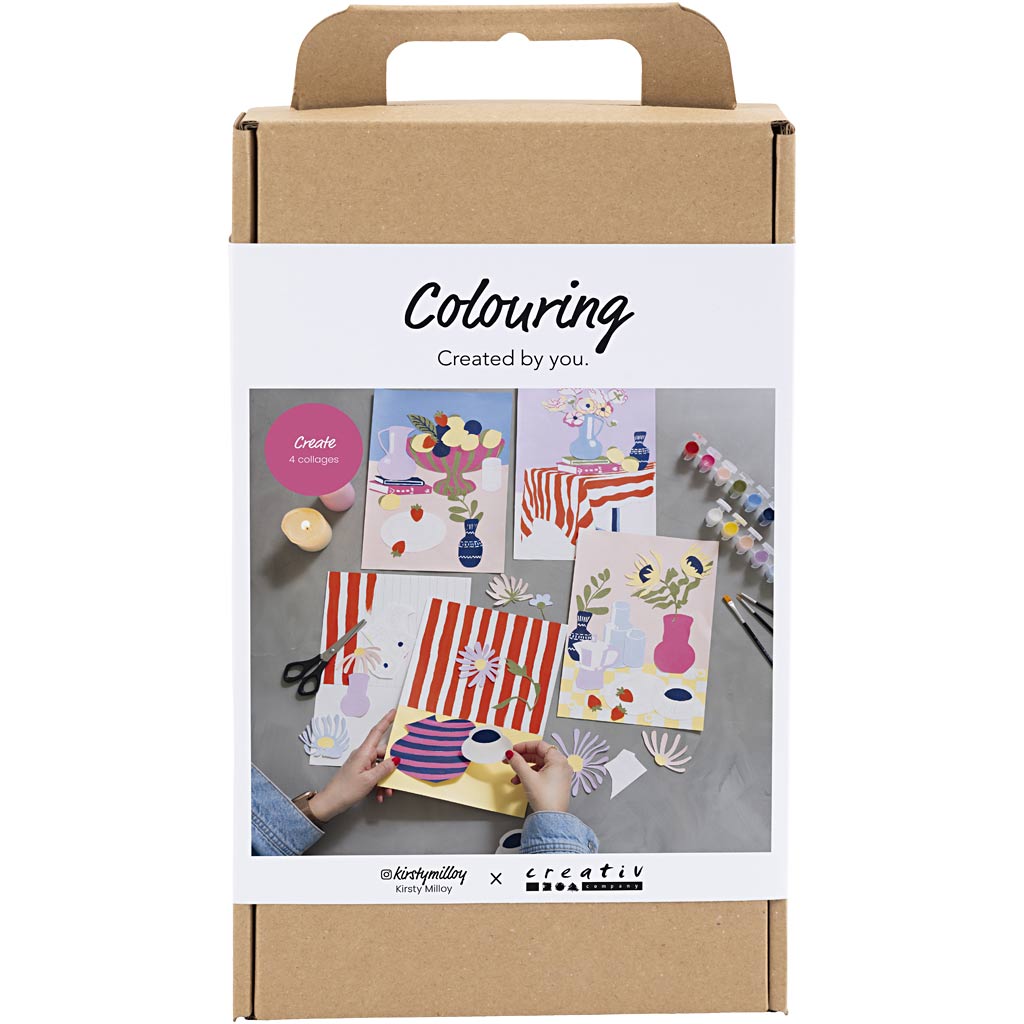Creativ Company Https: www.cchobby.nl hobbyset-kleuren-collage-1-doos