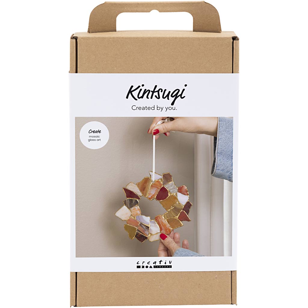 Creativ Company Https: www.cchobby.nl hobbyset-kintsugi-hangende-decoraties-diverse-kleuren-1-doos