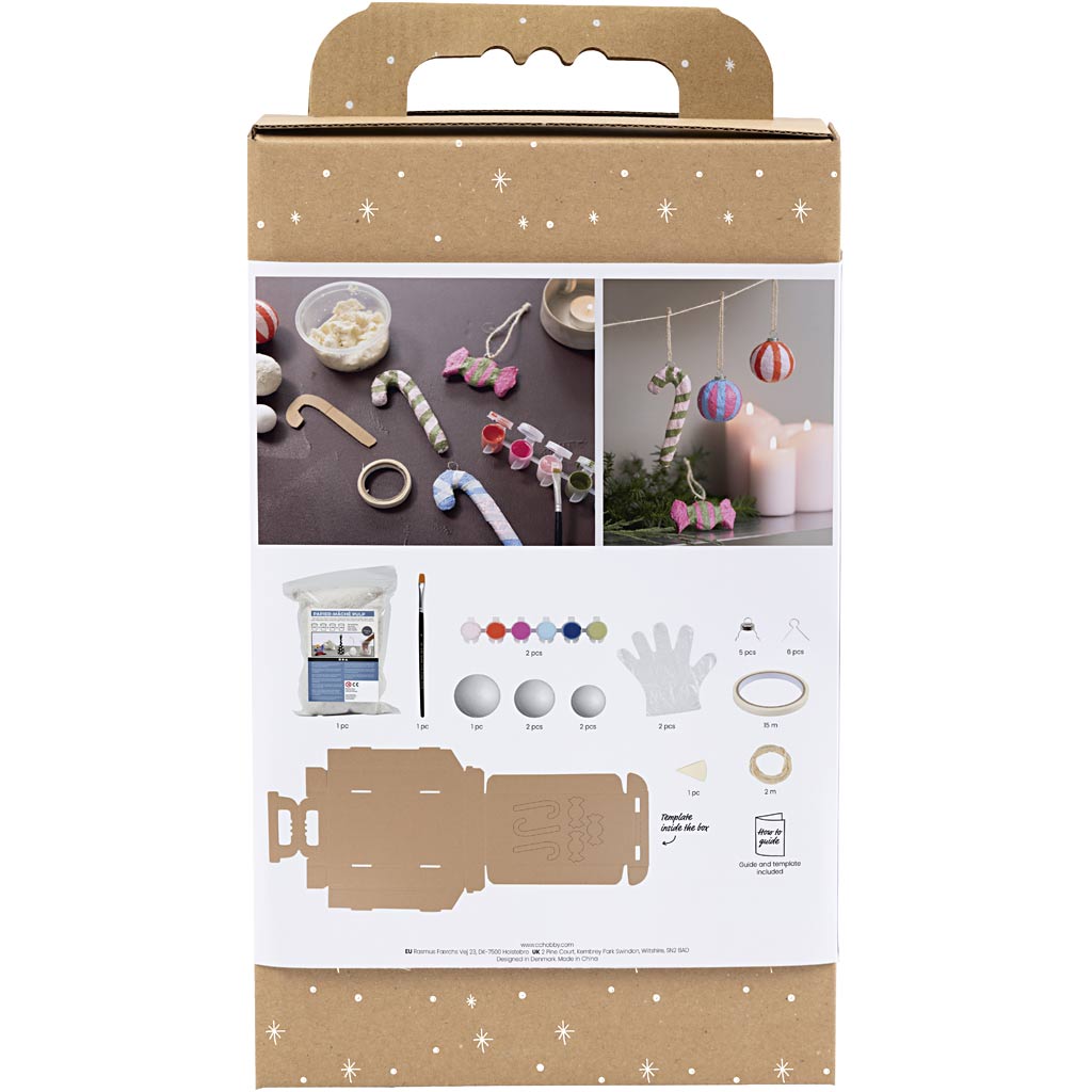 Creativ Company Https: www.cchobby.nl hobbyset-boetseren-pulp-kerstfiguren-diverse-kleuren-1-doos