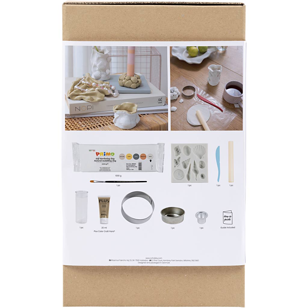 Creativ Company Https: www.cchobby.nl hobbyset-boetseren-vazen-en-kandelaars-beige-ivoor-off-white-1-doos