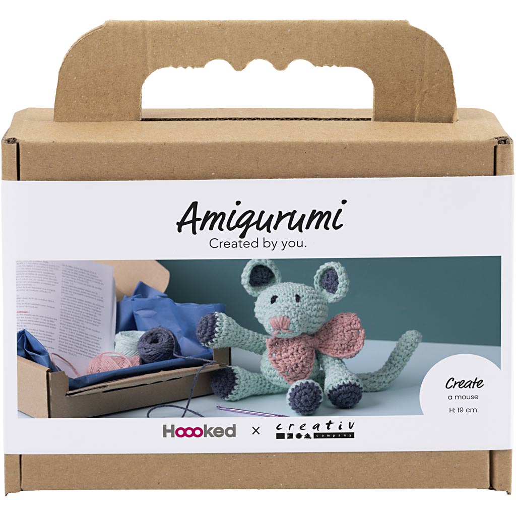 Creativ Company Https: www.cchobby.nl hobbyset-amigurumi-muis-mint-1-doos
