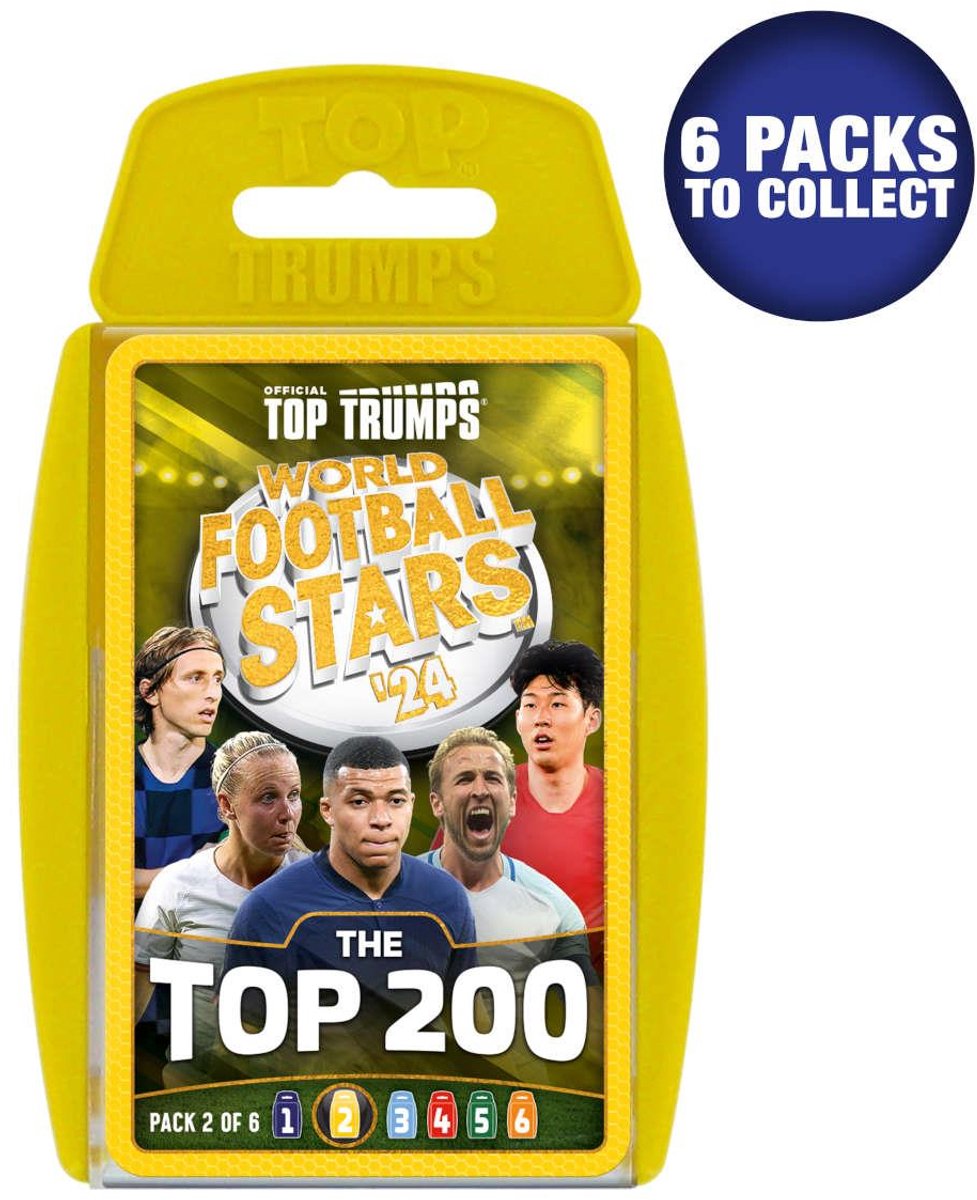 Winning Moves top trumps - kaartspel - world football stars top 200 - pack 2 6 - engels